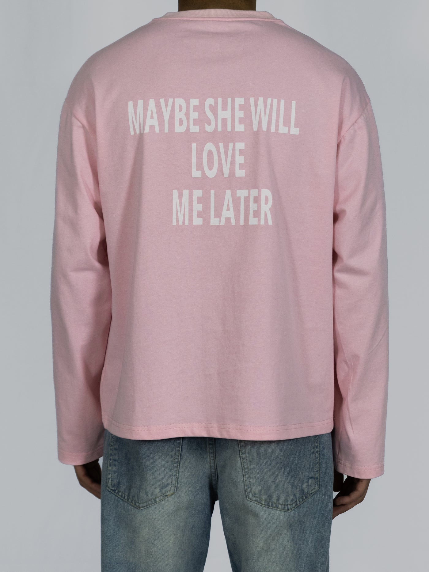 Broke Boys Club Oversized Longsleeve roze
