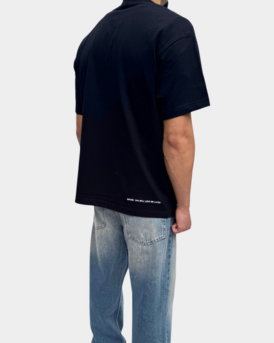 Broke Boys Club oversized T-shirt zwart